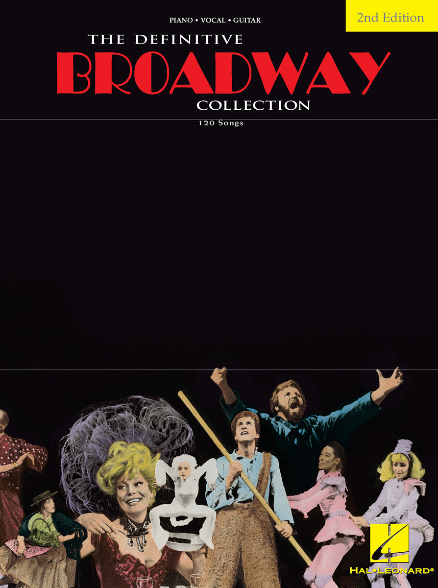 The Definitive Broadway Collection | Piano, zang en gitaar