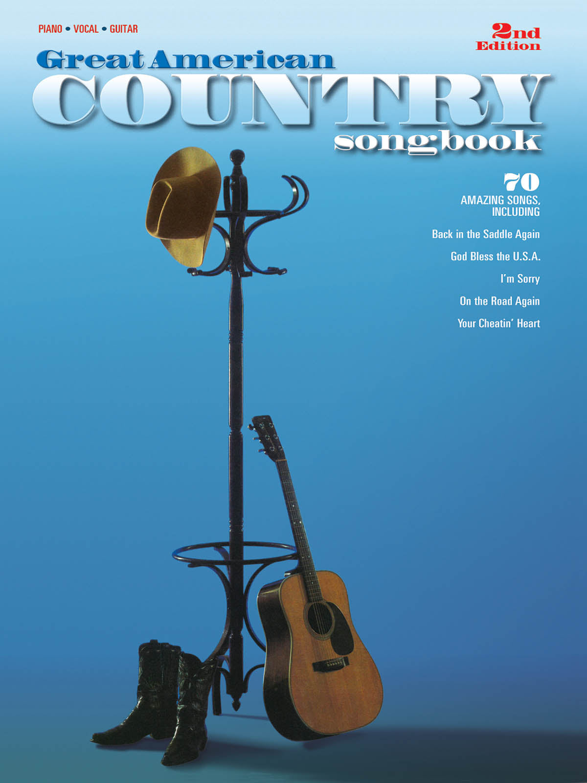 Great American Country Songbook - 2nd Edition | Piano, zang en gitaar