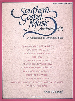 Southern Gospel Music and Proud of It – A Collection of America's Best | Piano, zang en gitaar