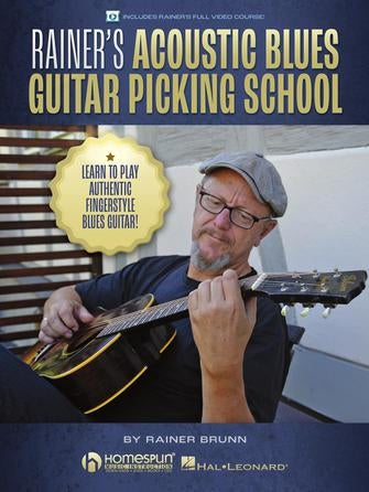 Rainer's Acoustic Blues Guitar Picking School – Learn to Play Authentic Fingerstyle Blues Guitar! | Gitaar