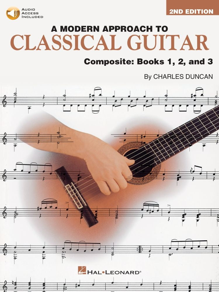 A Modern Approach to Classical Guitar -2nd Edition – Composite Edition: Books 1, 2, and 3 | Gitaar