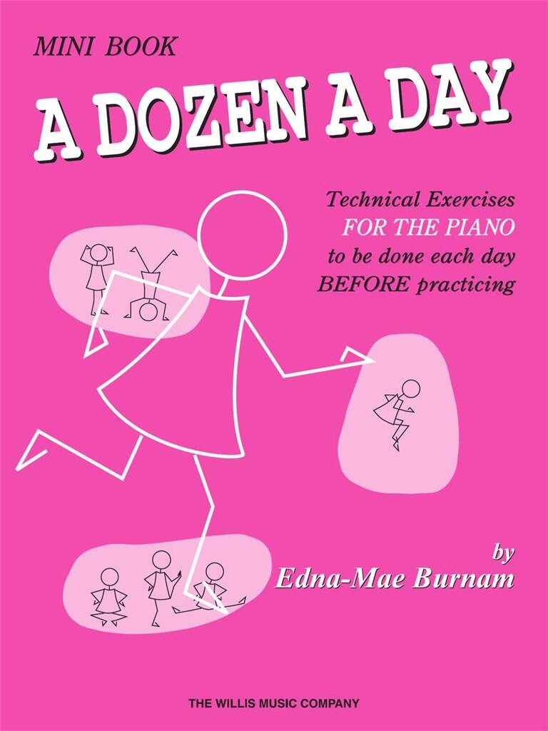 Burnam: A Dozen a Day Mini Book (Piano)