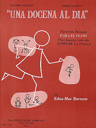Burnam: A Dozen a Day Book 4 - Spanish Edition (Piano) afbeelding 2