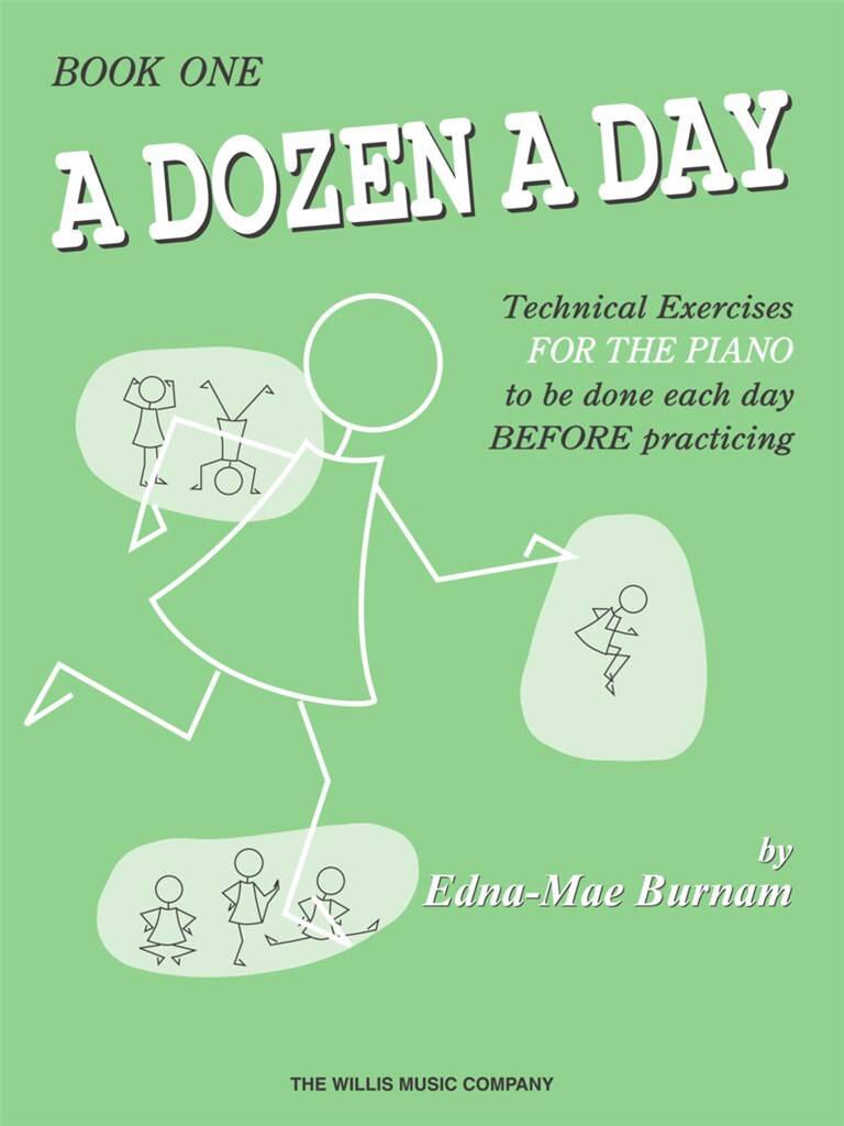 Burnam: A Dozen a Day Book 1 (Piano)