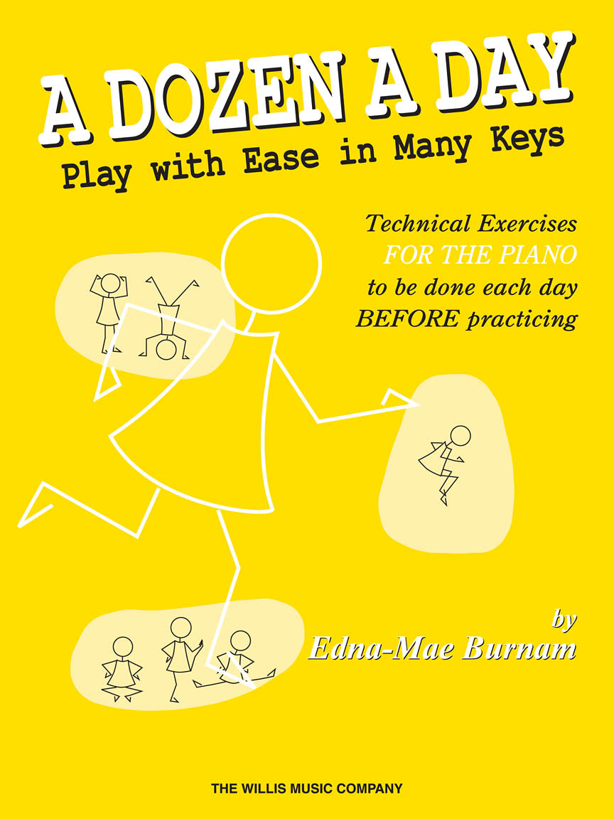Burnam: A Dozen a Day - Play with Ease in Many Keys (Piano) afbeelding 2