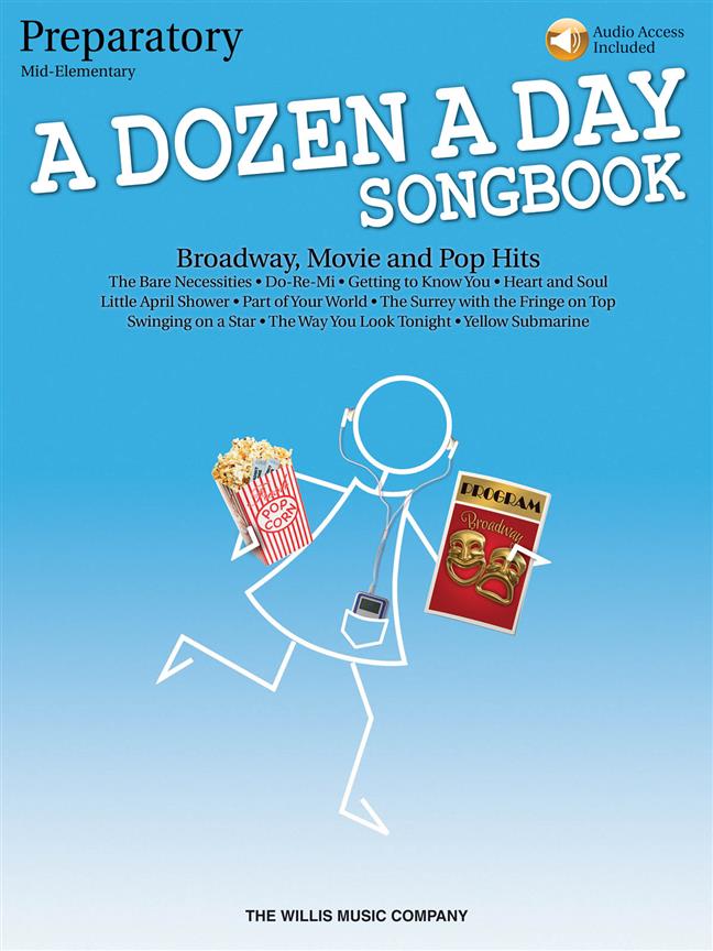 Burnam: A Dozen a Day Songbook - Preparatory Book (Piano)