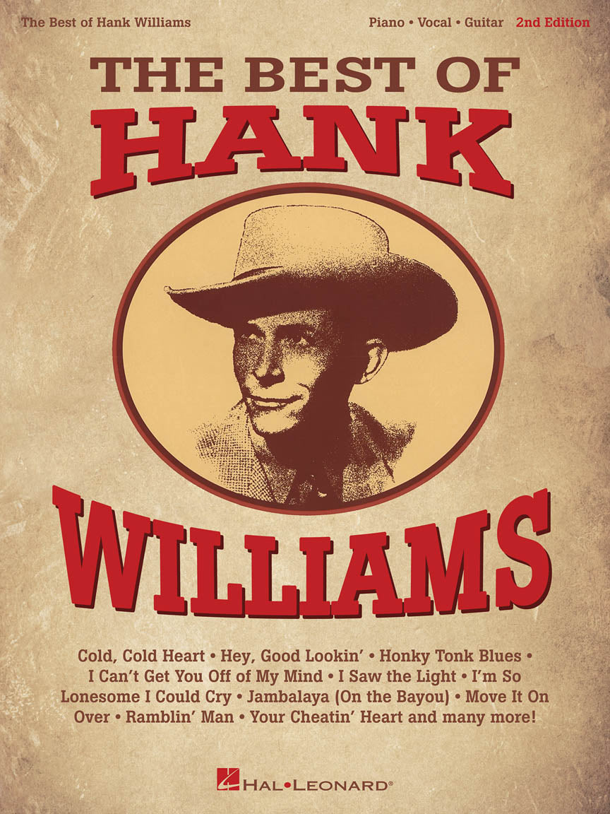 The Best of Hank Williams - 2nd Edition | Piano, zang en gitaar