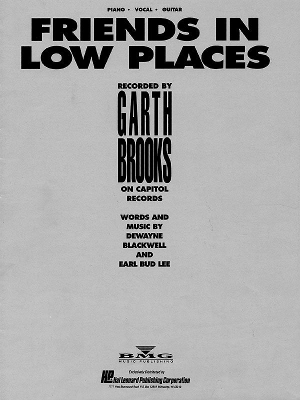 Friends in Low Places | Piano, zang en gitaar