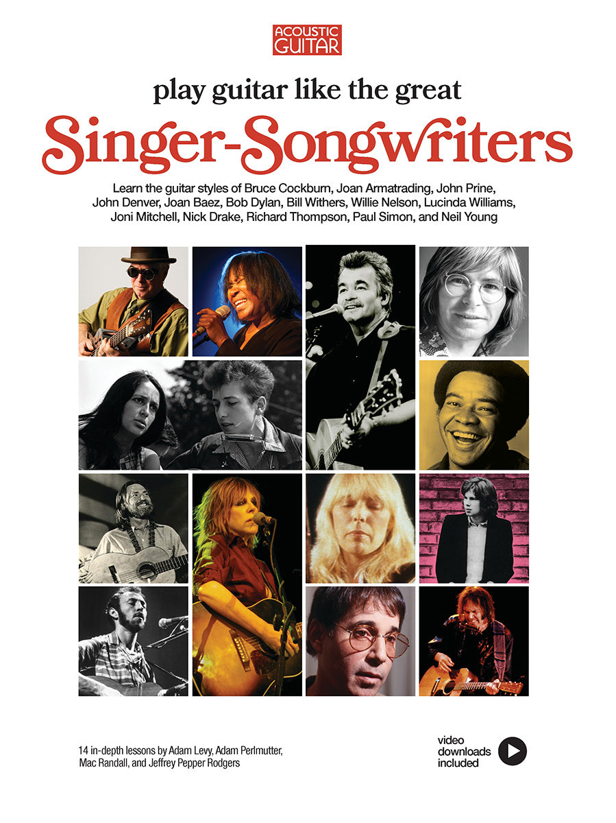 Play Guitar like the Great Singer-Songwriters – 14 In-Depth Lessons with Video Lessons | Gitaar