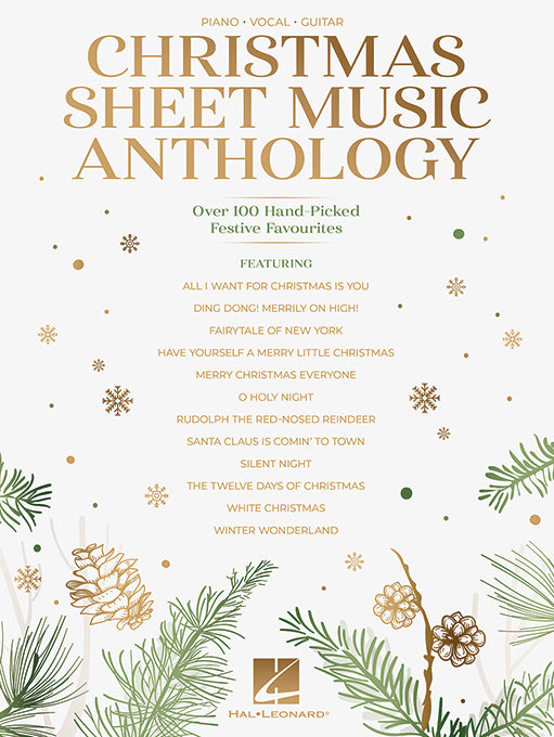 Christmas Sheet Music Anthology – Over 100 Hand-Picked Festive Favourites | Piano, zang en gitaar