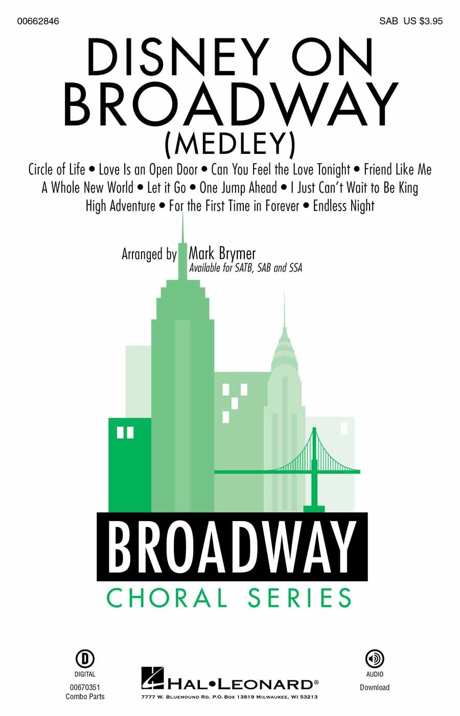 Disney on Broadway – (Medley) 11 Favorites