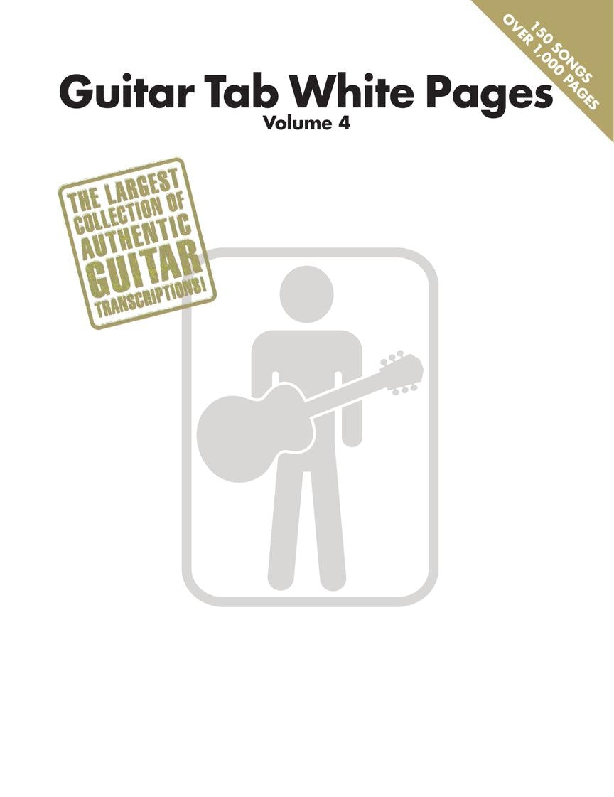 Guitar Tab White Pages: Volume 4 | Gitaar