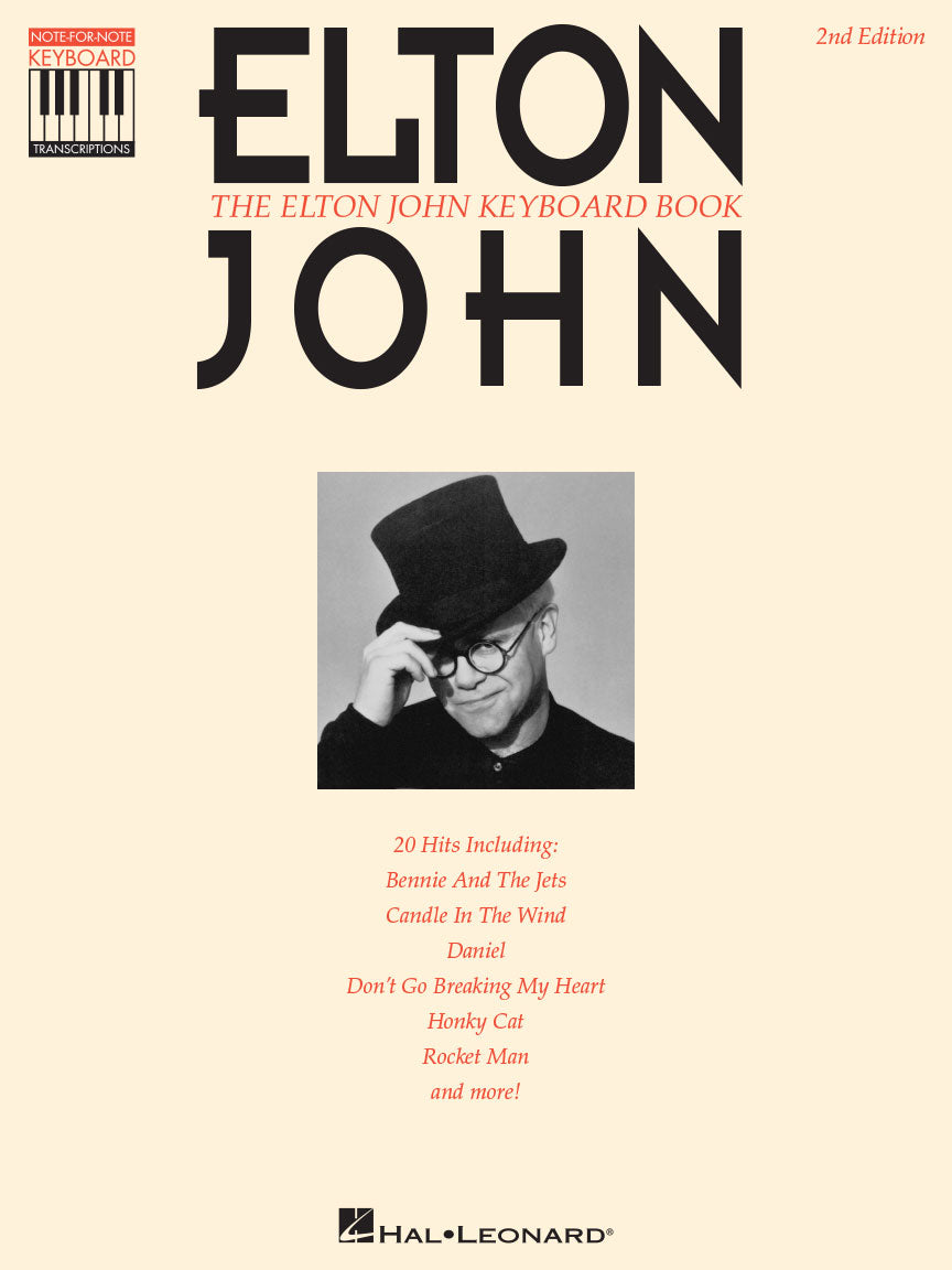 The Elton John Keyboard Book | Piano, zang en gitaar