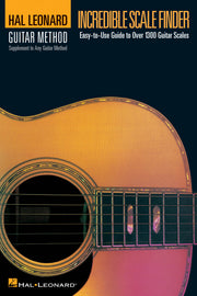 Incredible Scale Finder - 6*9 Edition – A Guide to Over 1,300 Guitar Scales | Gitaar