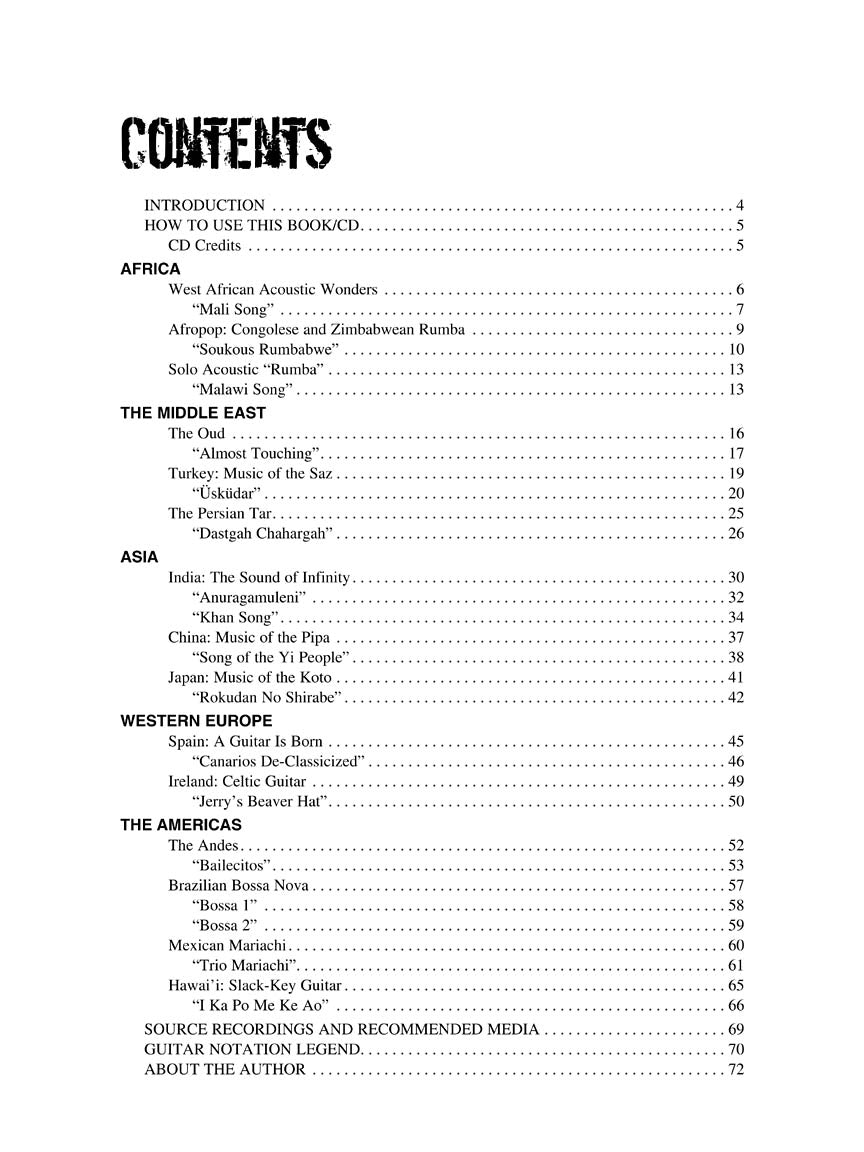 World Guitar – World Guitar (Book And CD) | Gitaar