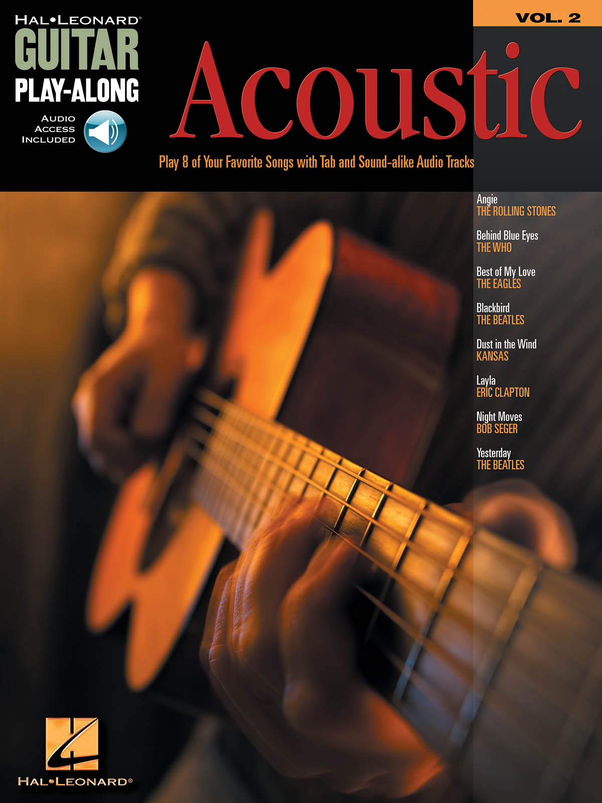 Acoustic – Guitar Play-Along Volume 2 | Gitaar