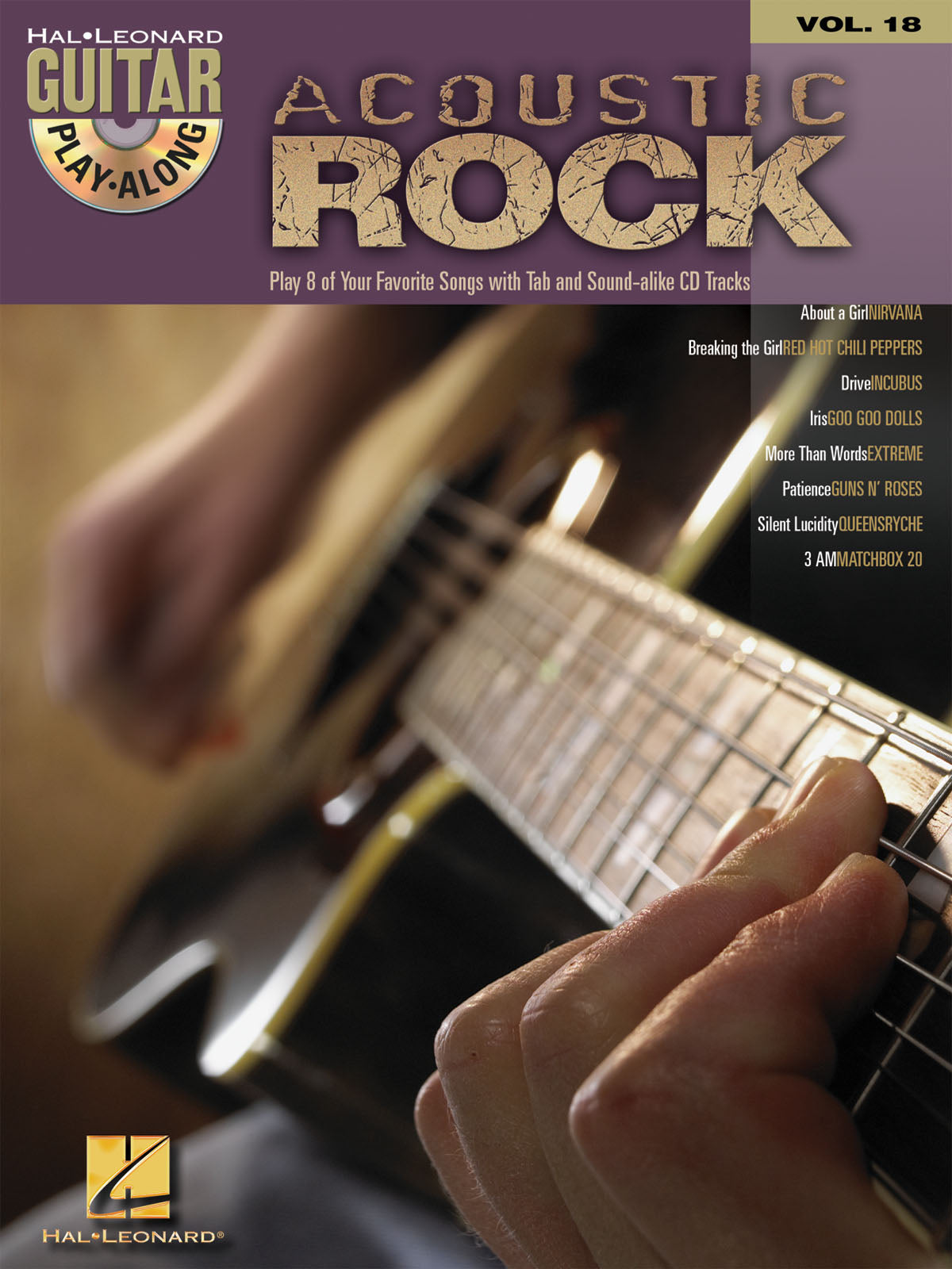 Acoustic Rock – Guitar Play-Along Volume 18 | Gitaar