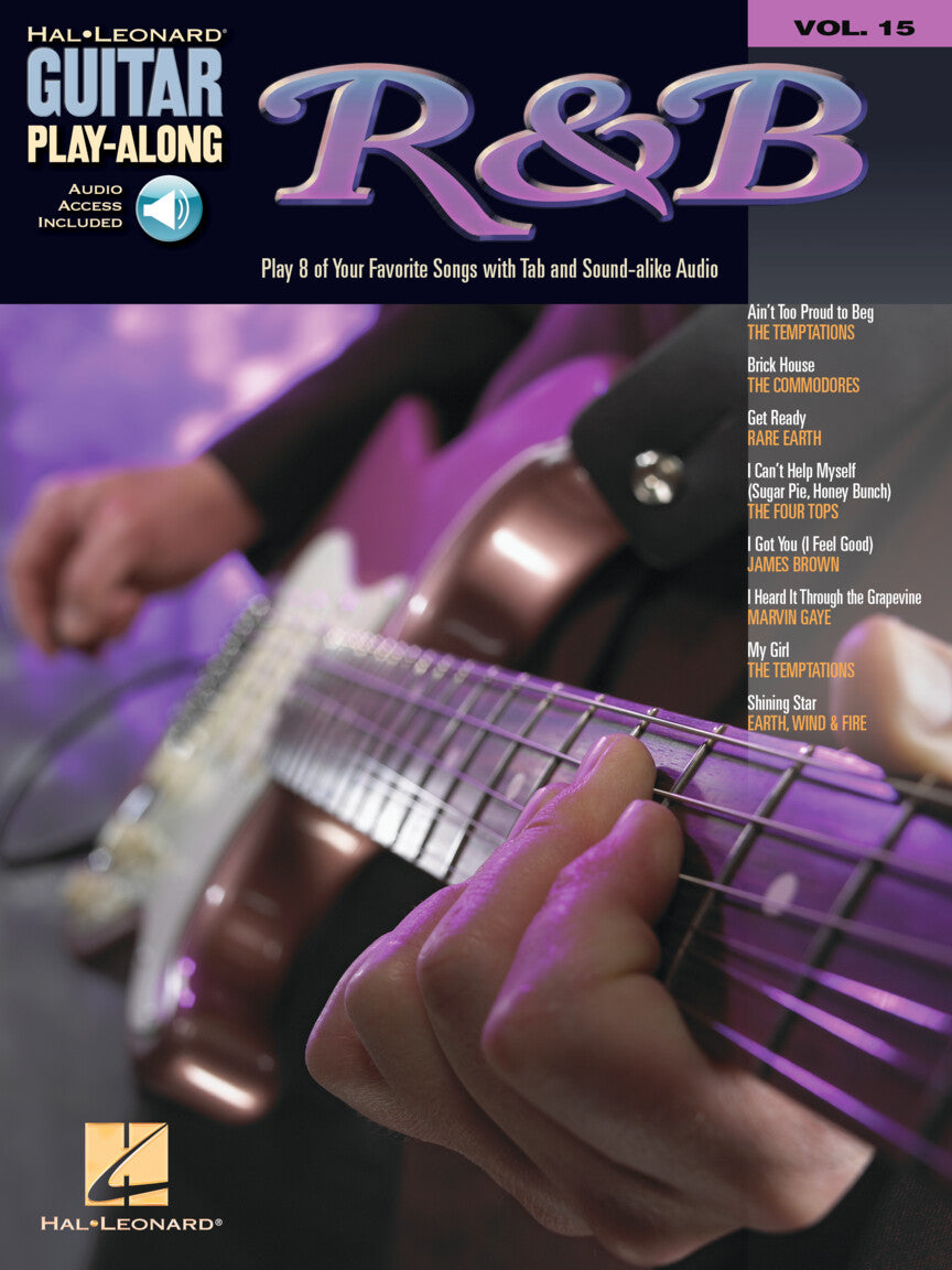 R&B – Guitar Play-Along Volume 15 | Gitaar