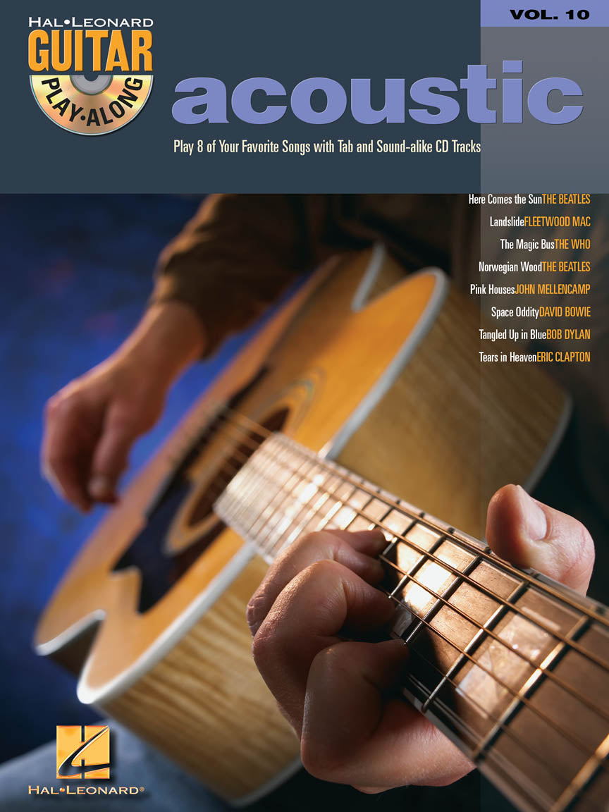 Acoustic – Guitar Play-Along Volume 10 | Gitaar