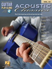 Acoustic Classics – Guitar Play-Along Volume 33 | Gitaar