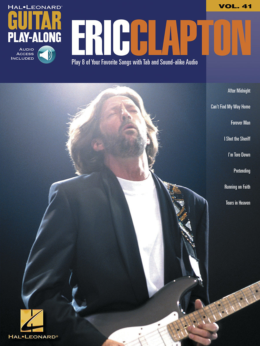 Eric Clapton – Guitar Play-Along Volume 41 | Gitaar