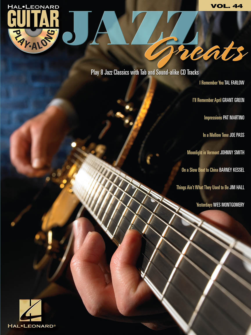 Jazz Greats – Guitar Play-Along Volume 44 | Gitaar