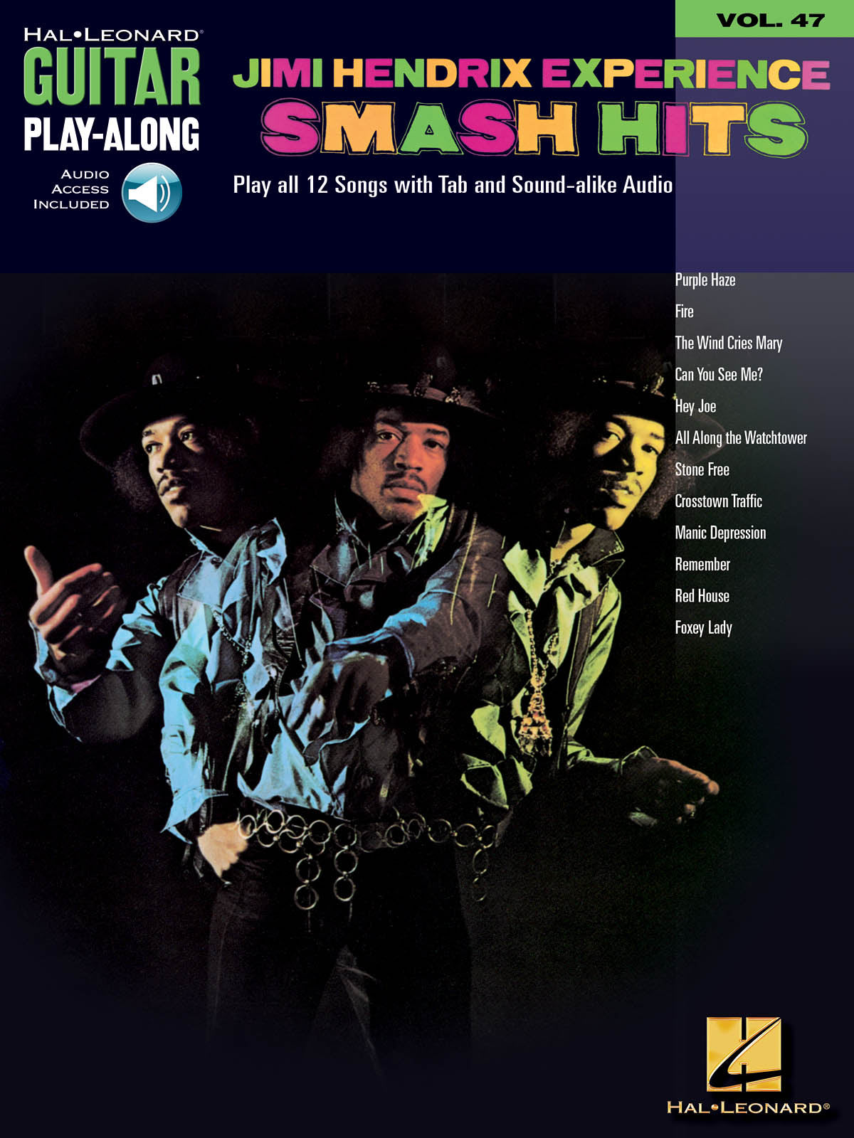 Jimi Hendrix Experience - Smash Hits – Guitar Play-Along Volume 47 | Gitaar