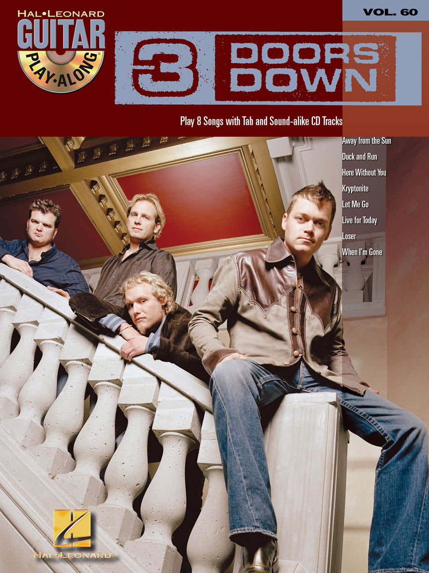3 Doors Down – Guitar Play-Along Volume 60 | Gitaar