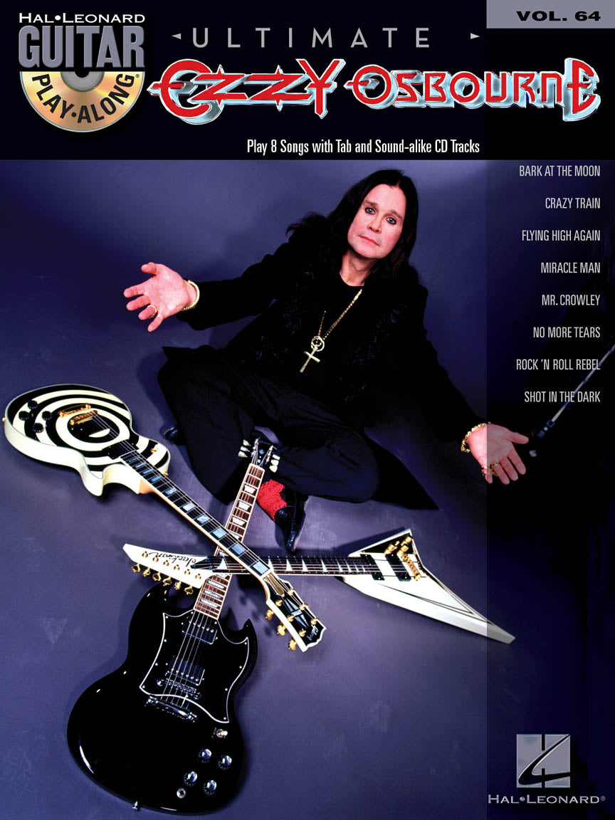 Ozzy Osbourne – Guitar Play-Along Volume 64 | Gitaar