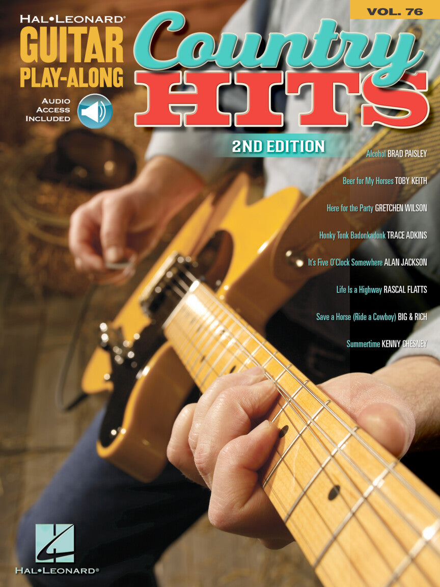 Country Hits - 2nd Edition – Guitar Play-Along Volume 76 | Gitaar