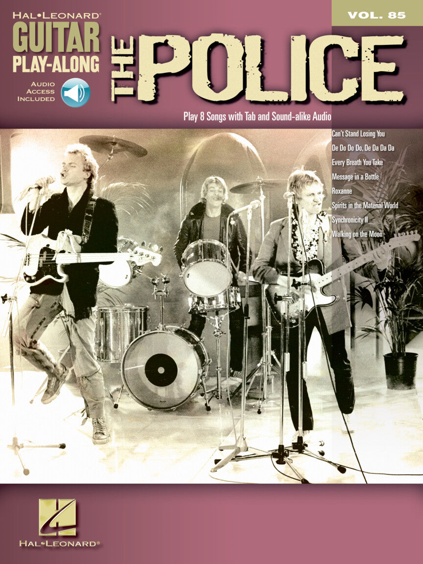 The Police – Guitar Play-Along Volume 85 | Gitaar