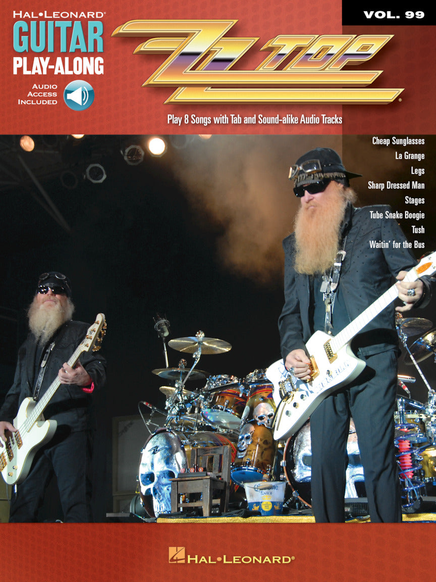 ZZ Top – Guitar Play-Along Volume 99 | Gitaar