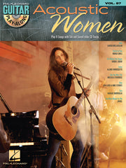 Acoustic Women – Guitar Play-Along Volume 87 | Gitaar