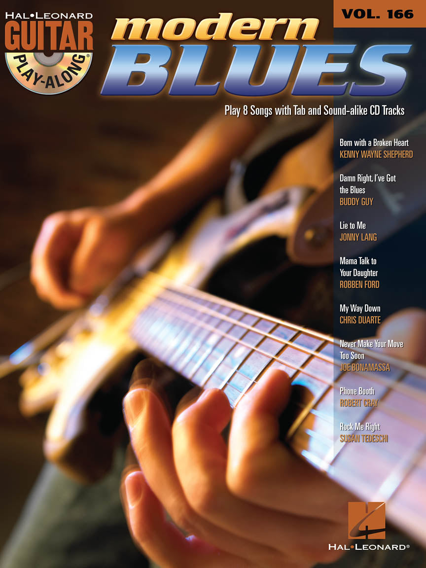Modern Blues – Guitar Play-Along Volume 166 | Gitaar
