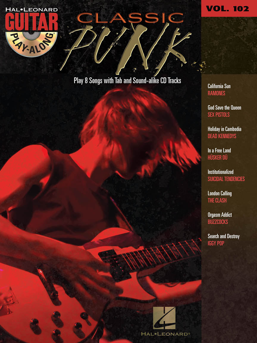 Classic Punk – Guitar Play-Along Volume 102 | Gitaar