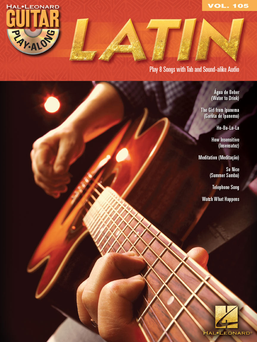 Latin – Guitar Play-Along Volume 105 | Gitaar