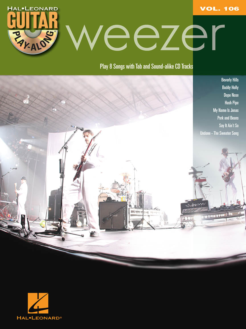 Weezer – Guitar Play-Along Volume 106 | Gitaar