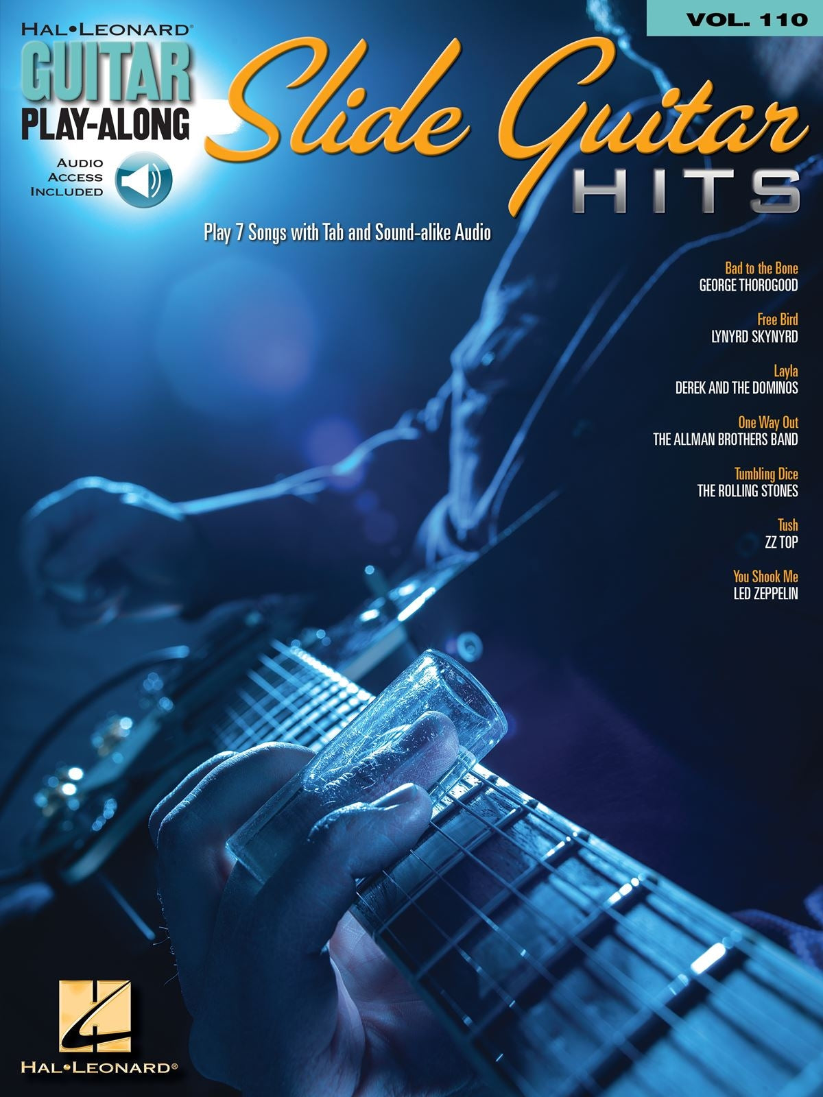 Slide Guitar Hits – Guitar Play-Along Volume 110 | Gitaar