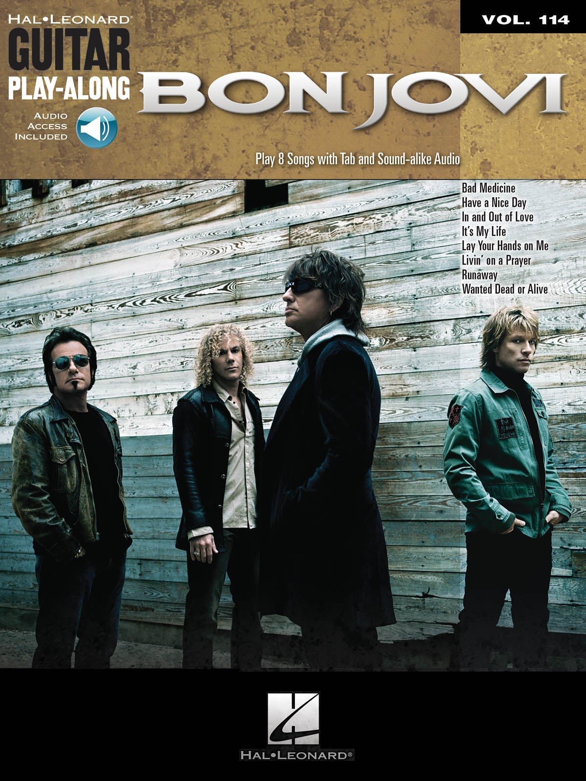 Bon Jovi – Guitar Play-Along Volume 114 | Gitaar