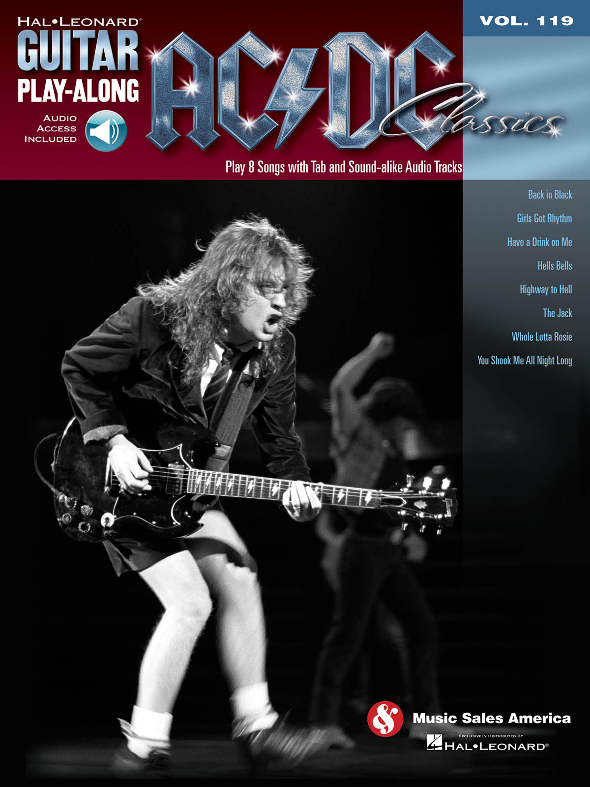 AC/DC Classics – Guitar Play-Along Volume 119 | Gitaar