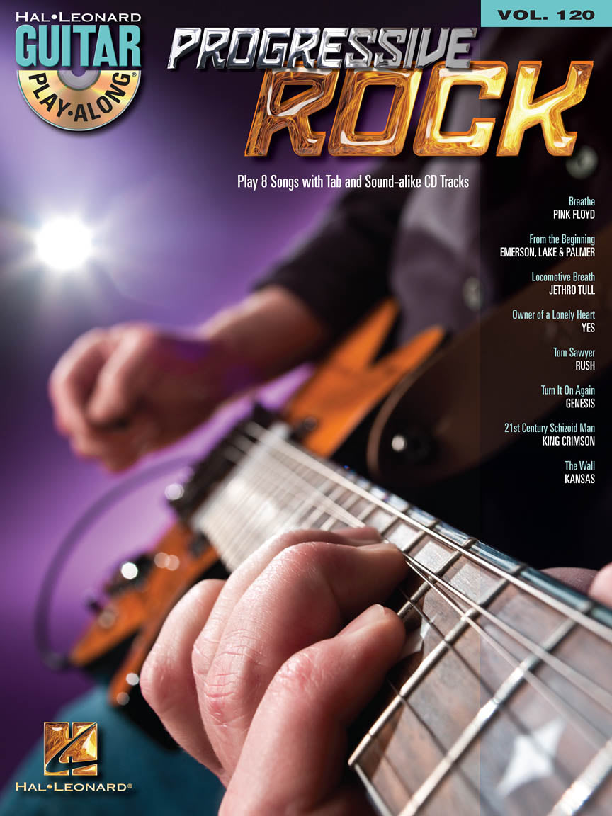 Progressive Rock – Guitar Play-Along Volume 120 | Gitaar