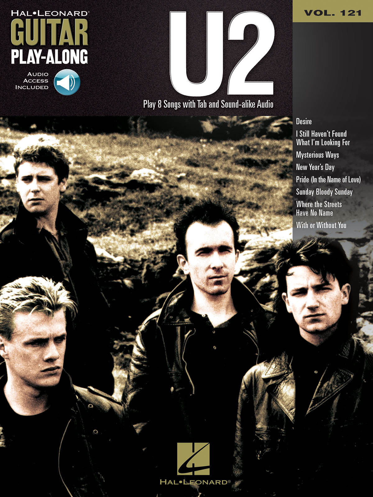 U2 – Guitar Play-Along Volume 121 | Gitaar