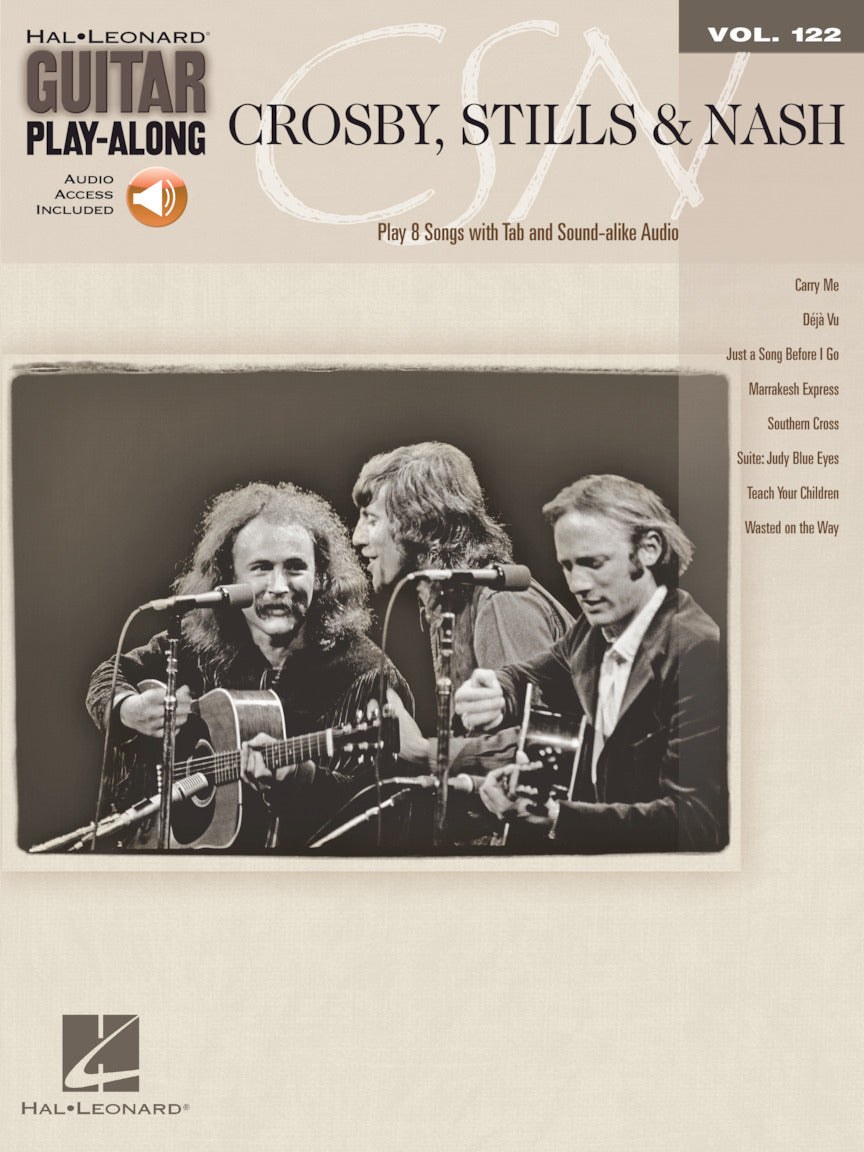 Crosby, Stills & Nash – Guitar Play-Along Volume 122 | Gitaar