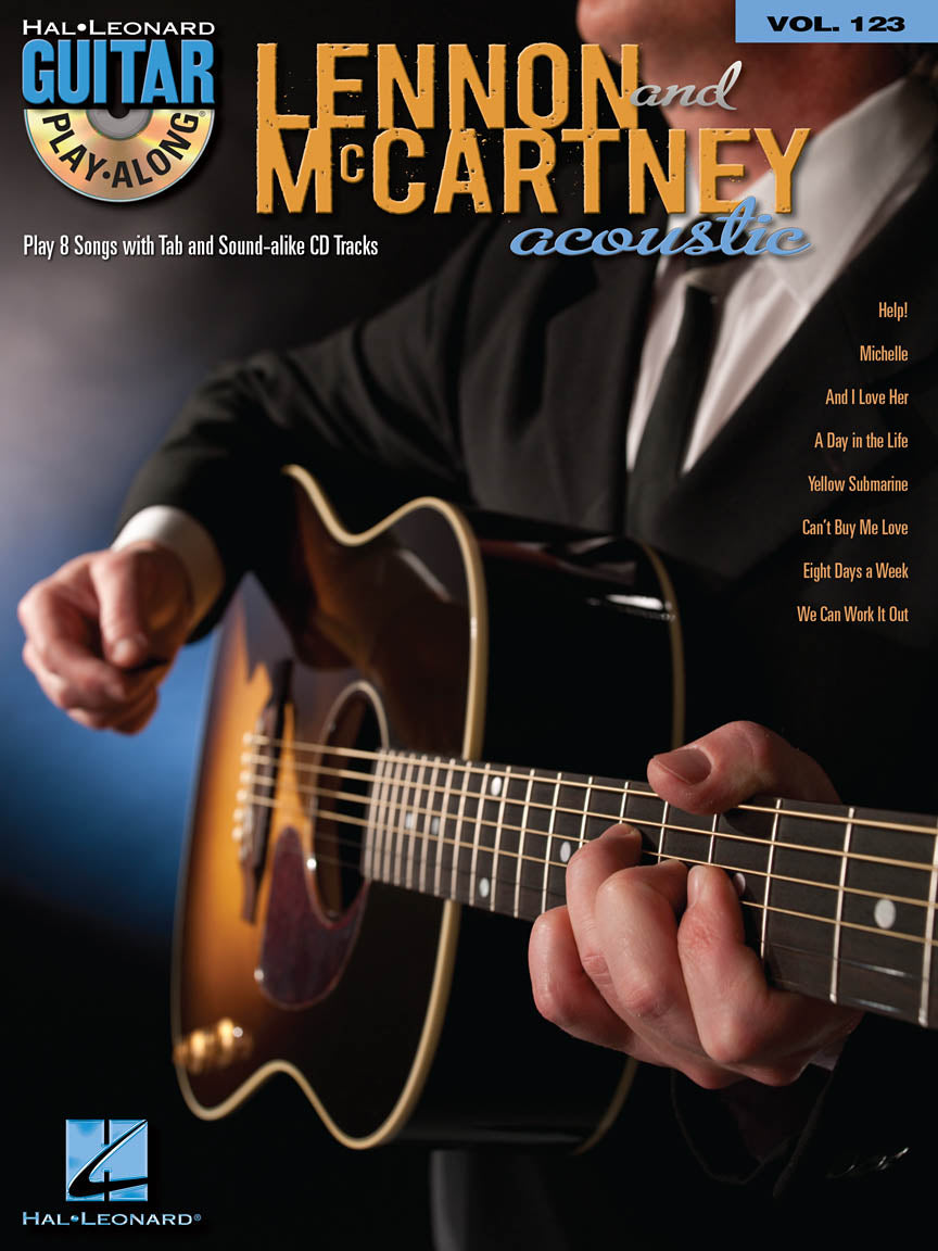 Lennon & McCartney Acoustic – Guitar Play-Along Volume 123 | Gitaar