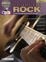 Acoustic Rock – Boss eBand Guitar Play-Along Volume 6 | Gitaar