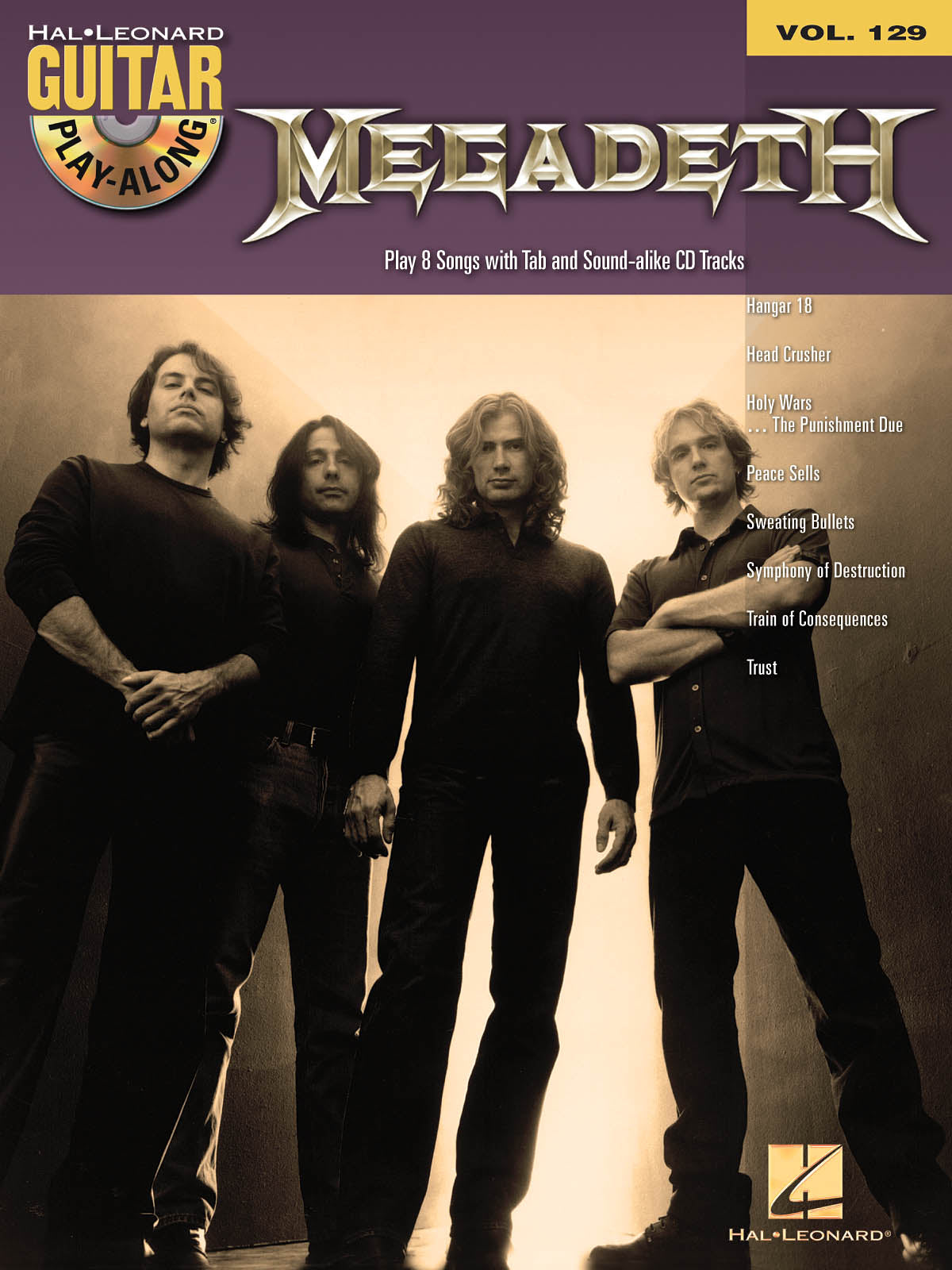 Megadeth – Guitar Play-Along Volume 129 | Gitaar