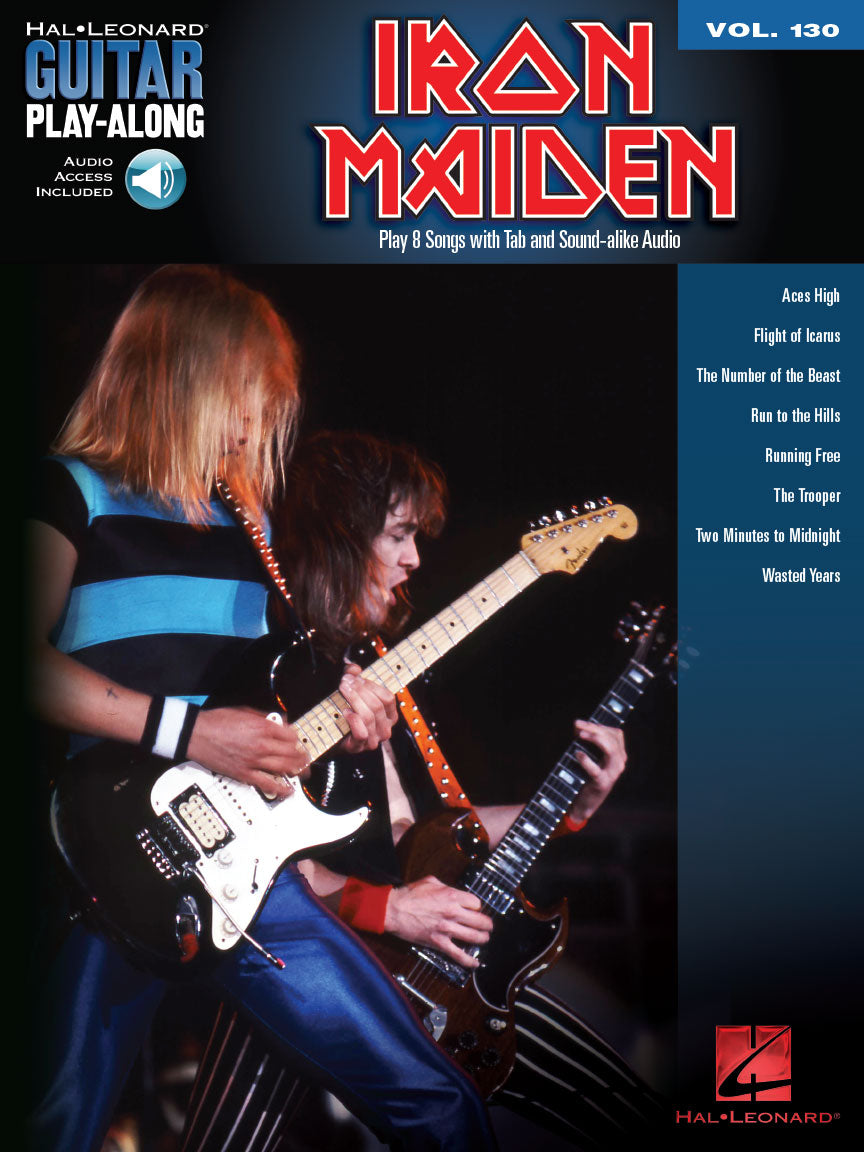 Iron Maiden – Guitar Play-Along Volume 130 | Gitaar