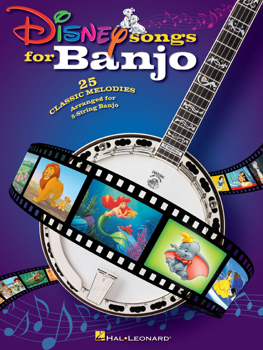 Disney Songs for Banjo – 25 Classic Melodies