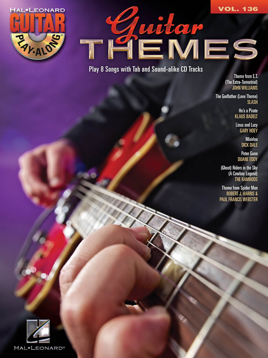 Guitar Themes – Guitar Play-Along Volume 136 | Gitaar