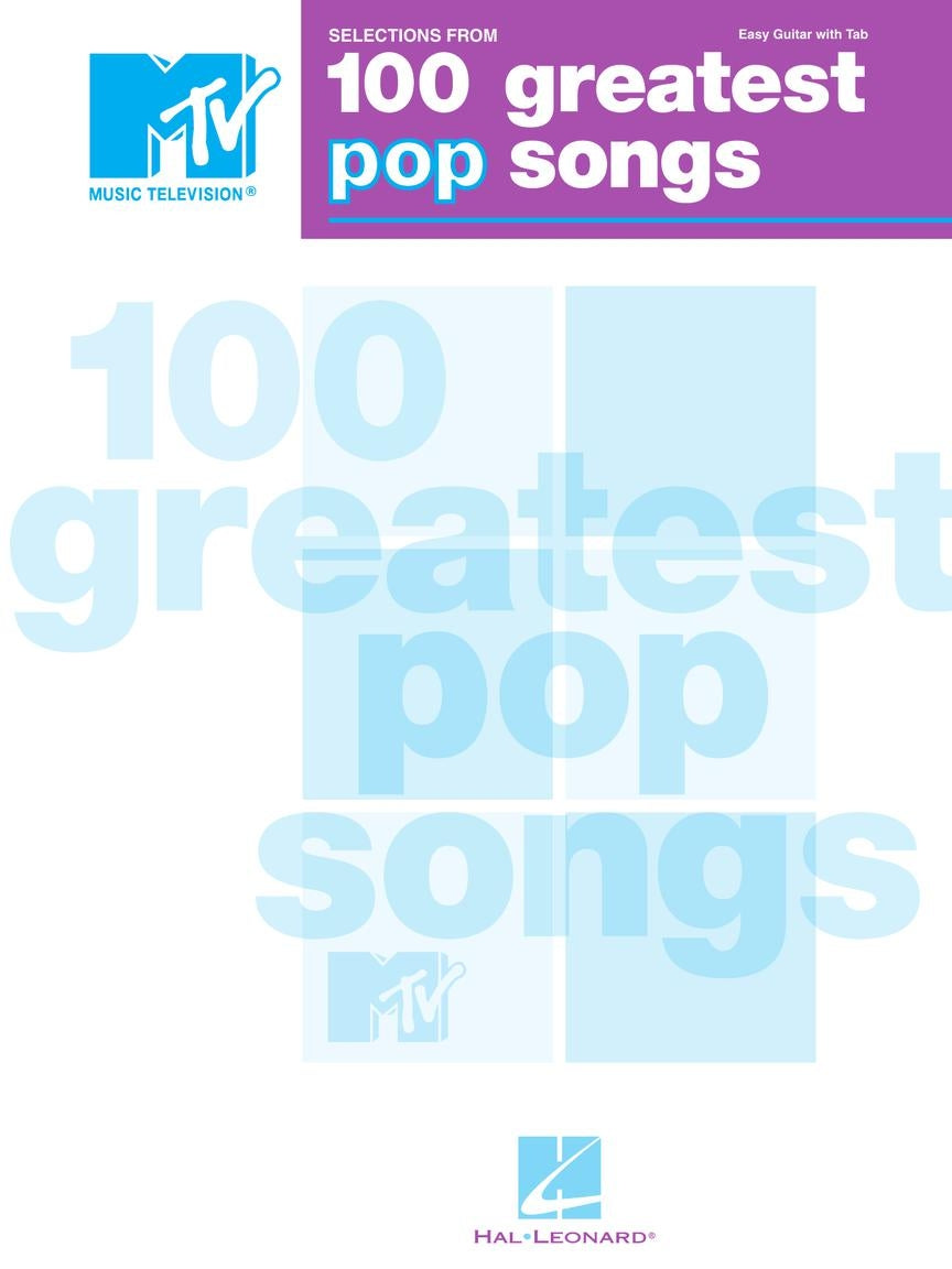 Selections from MTV's 100 Greatest Pop Songs | Gitaar